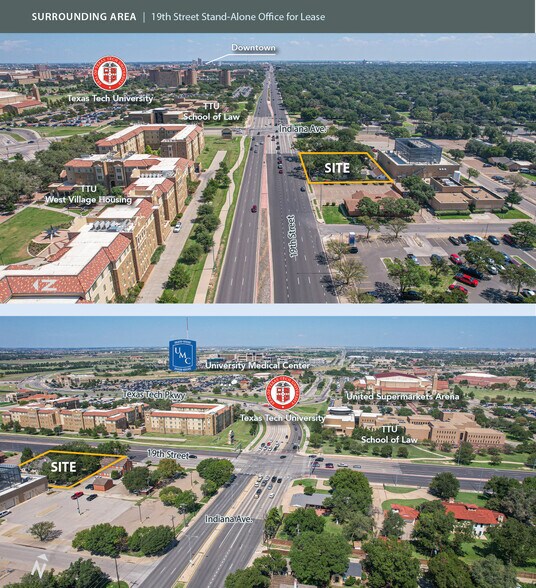 3409 19th St, Lubbock, TX à louer - Aérien – Image 2 sur 18