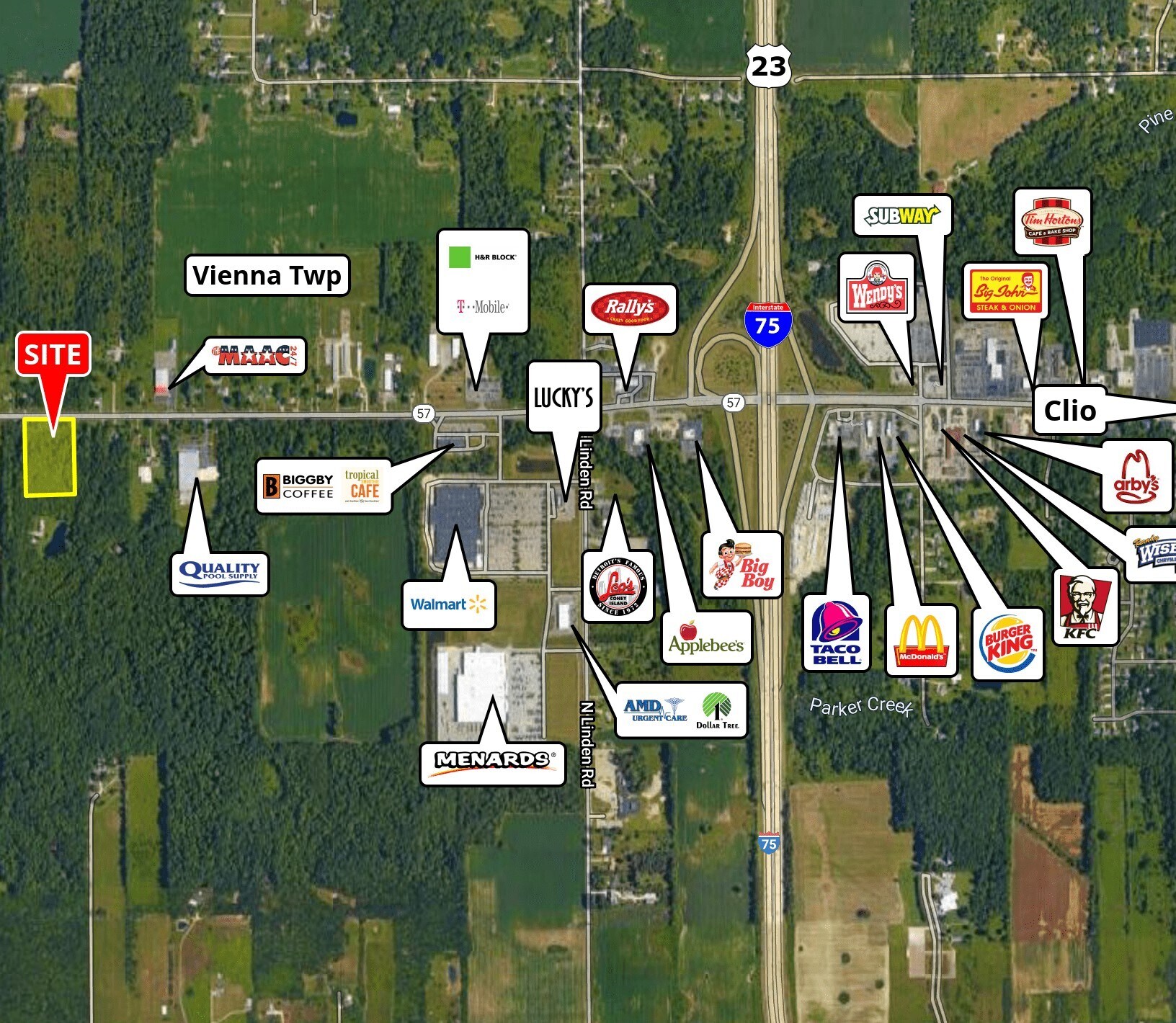 W Vienna Rd, Clio, MI à vendre Photo de l’immeuble– Image 1 sur 4