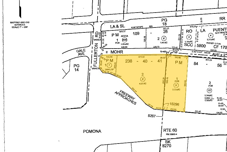 18400-18450 E Gale Ave, City Of Industry, CA à louer - Plan cadastral – Image 2 sur 2