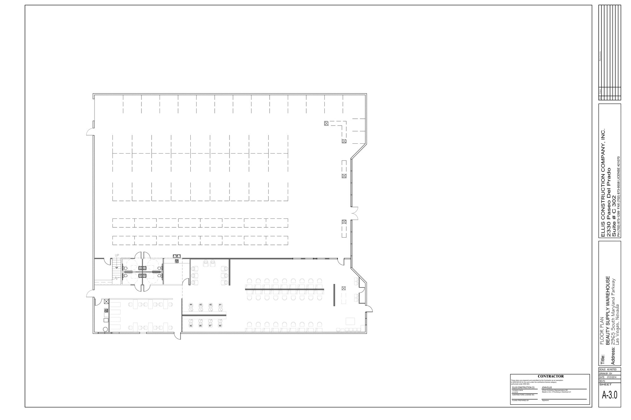 2965 S Maryland Pky, Las Vegas, NV à louer Plan de site– Image 1 sur 2
