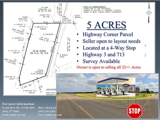 Plus de détails pour HIGHWAY 3, Robinsonville, MS - Terrain à vendre
