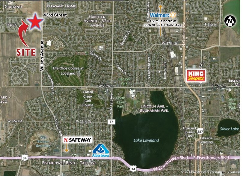 NWC W 43rd St & Wilson Ave, Loveland, CO à vendre - Photo de l’immeuble – Image 1 sur 2