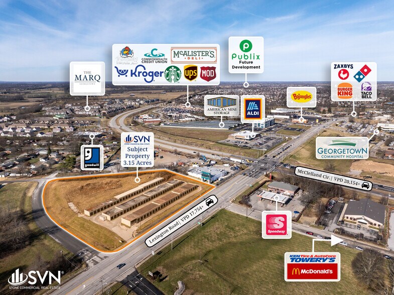 1273 Lexington Rd, Georgetown, KY à louer - Photo principale – Image 1 sur 9