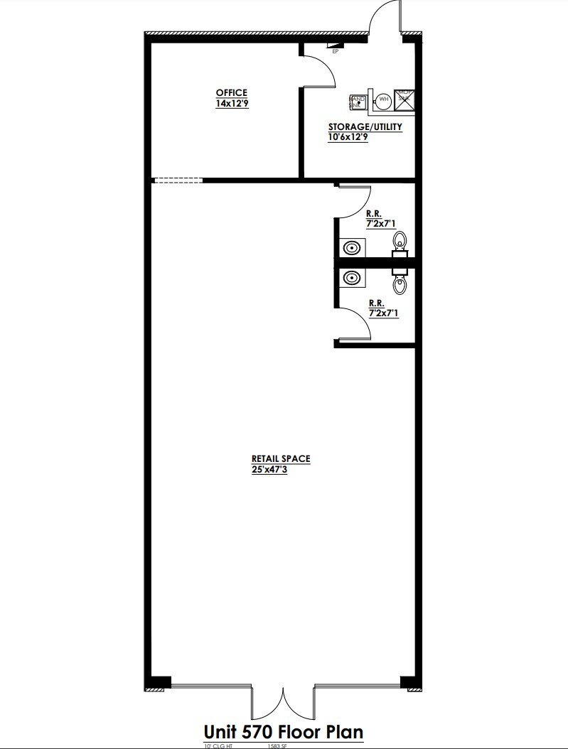 568 Brook Forest Ave, Shorewood, IL à louer Plan d’étage– Image 1 sur 6