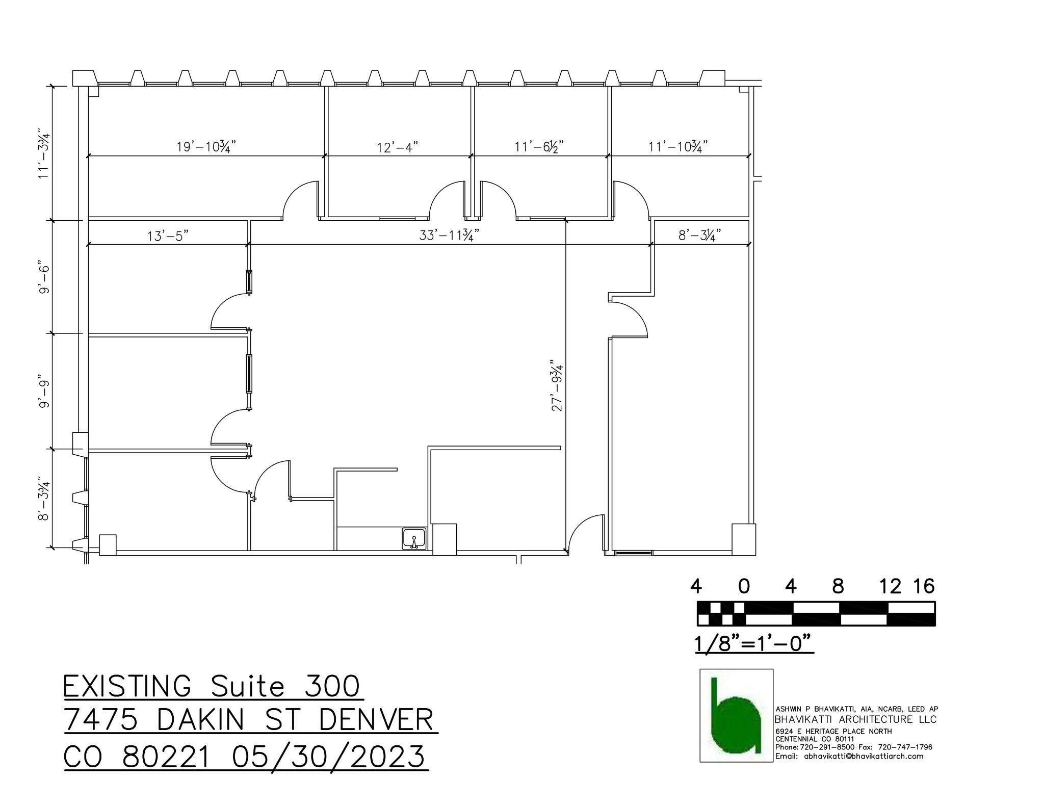 7475 Dakin St, Denver, CO à louer Plan de site– Image 1 sur 1