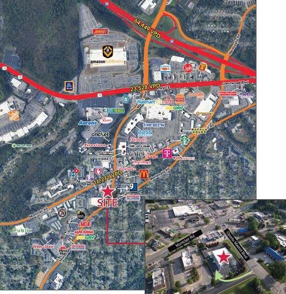 5110 Oporto Madrid Blvd S, Irondale, AL à louer - Photo de l’immeuble – Image 2 sur 3