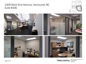 2309 W 41st Ave, Vancouver, BC à louer Photo intérieure– Image 2 sur 3