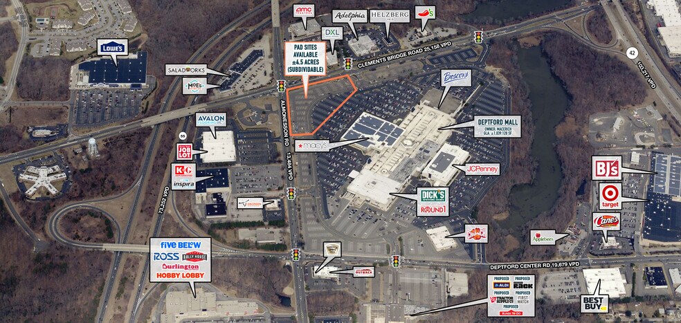 1750 Deptford Center Rd, Deptford, NJ à louer - Photo principale – Image 1 sur 2