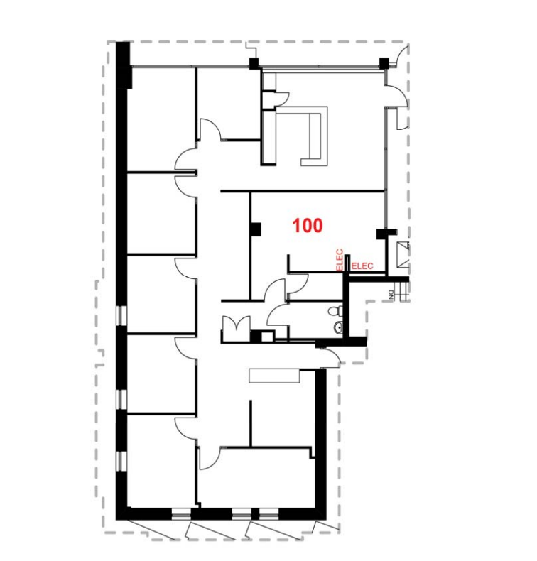 222 Somerset St W, Ottawa, ON à louer Plan d’étage– Image 1 sur 1
