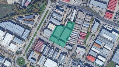 Fuenlabrada, MAD - VUE AÉRIENNE  vue de carte