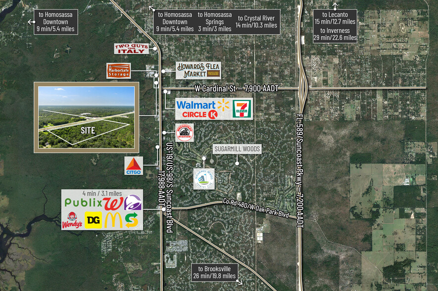 6614 Suncoast blvd, Homosassa, FL à vendre - Photo de l’immeuble – Image 2 sur 17