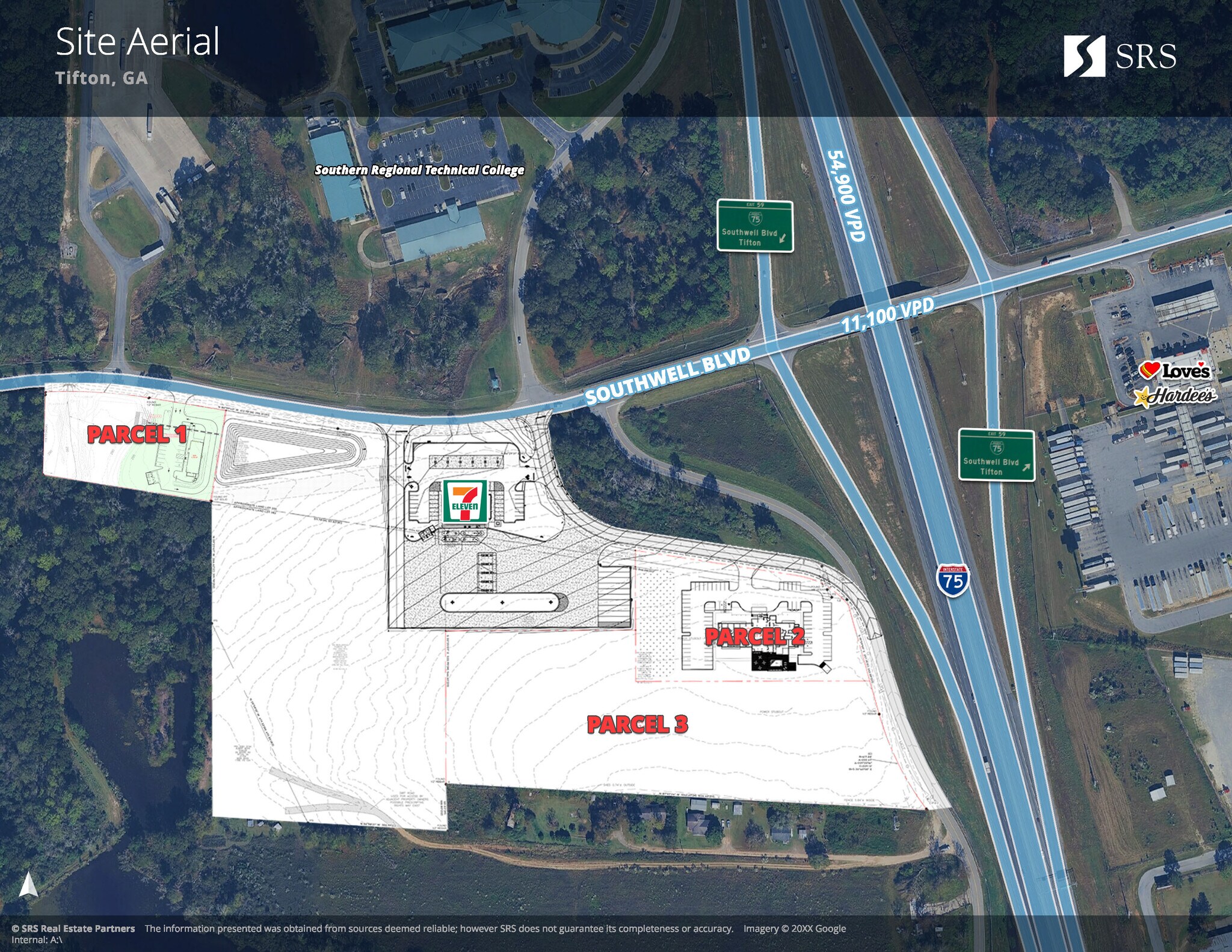 SWC of Southwell & Windy Hill Rd blvd, Tifton, GA à louer Photo de l’immeuble– Image 1 sur 4