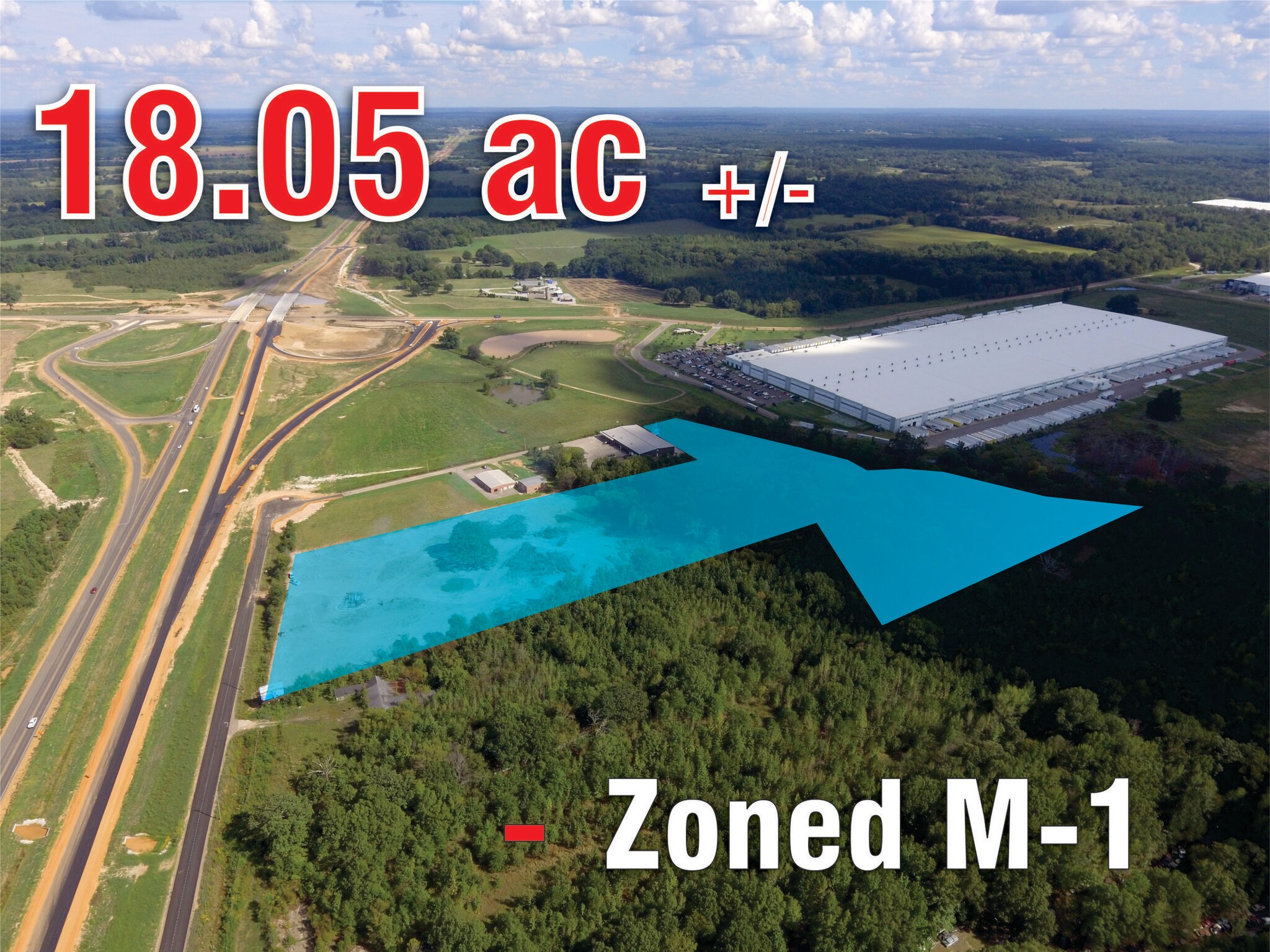US Highway 72, Byhalia, MS à vendre Aérien– Image 1 sur 2