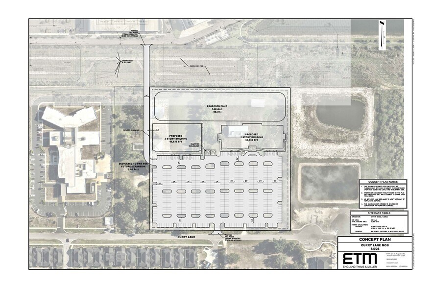 2805 Curry Lane, North Venice, FL à louer - Plan de site – Image 2 sur 4