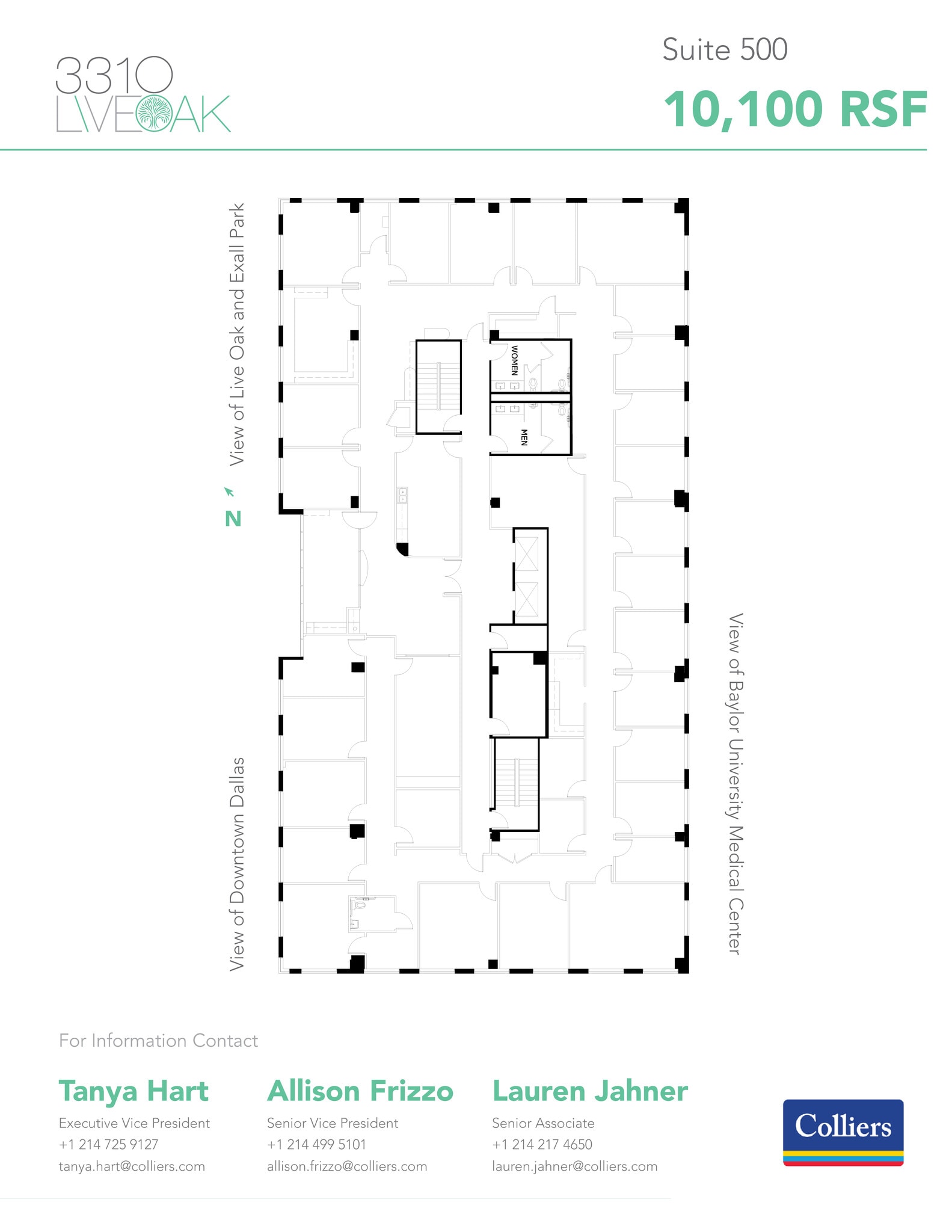 3310 Live Oak St, Dallas, TX à louer Plan d’étage– Image 1 sur 1