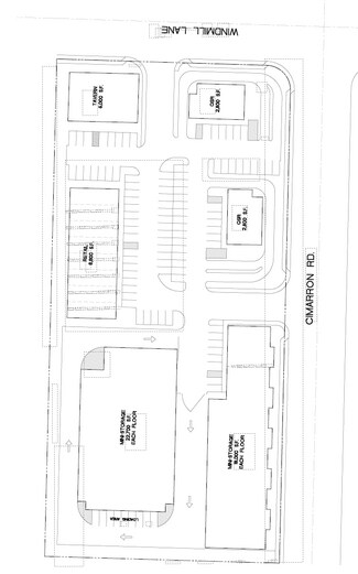 Plus de détails pour SWC Windmill & Cimarron, Las Vegas, NV - Local commercial à louer
