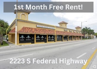 Plus de détails pour 2215-2223 S Federal Hwy, Fort Lauderdale, FL - Bureau/Local commercial à louer