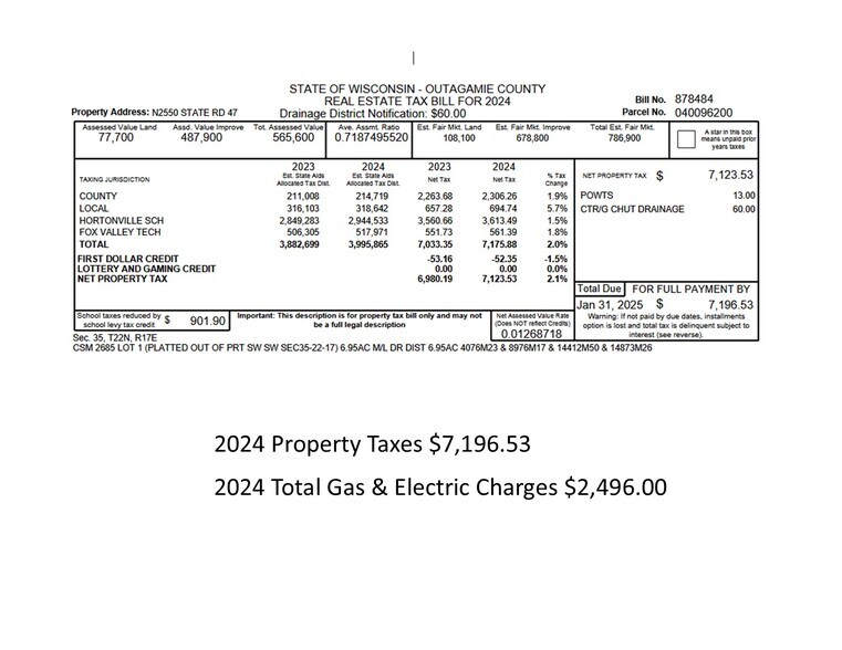 N2550 WI-47 Hwy, Appleton, WI à vendre - Autre – Image 3 sur 14