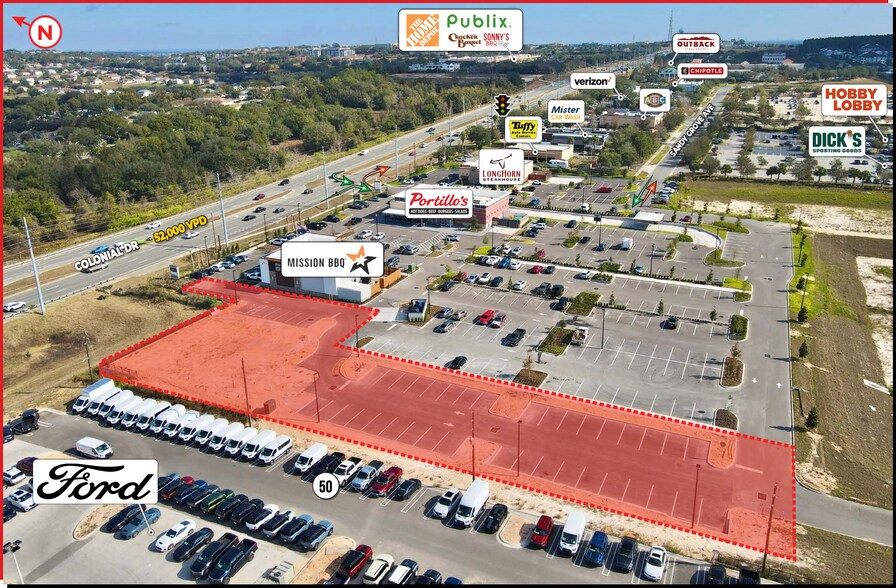 SR 50 & Sandhill View Blvd, Clermont, FL à louer - Aérien – Image 2 sur 7