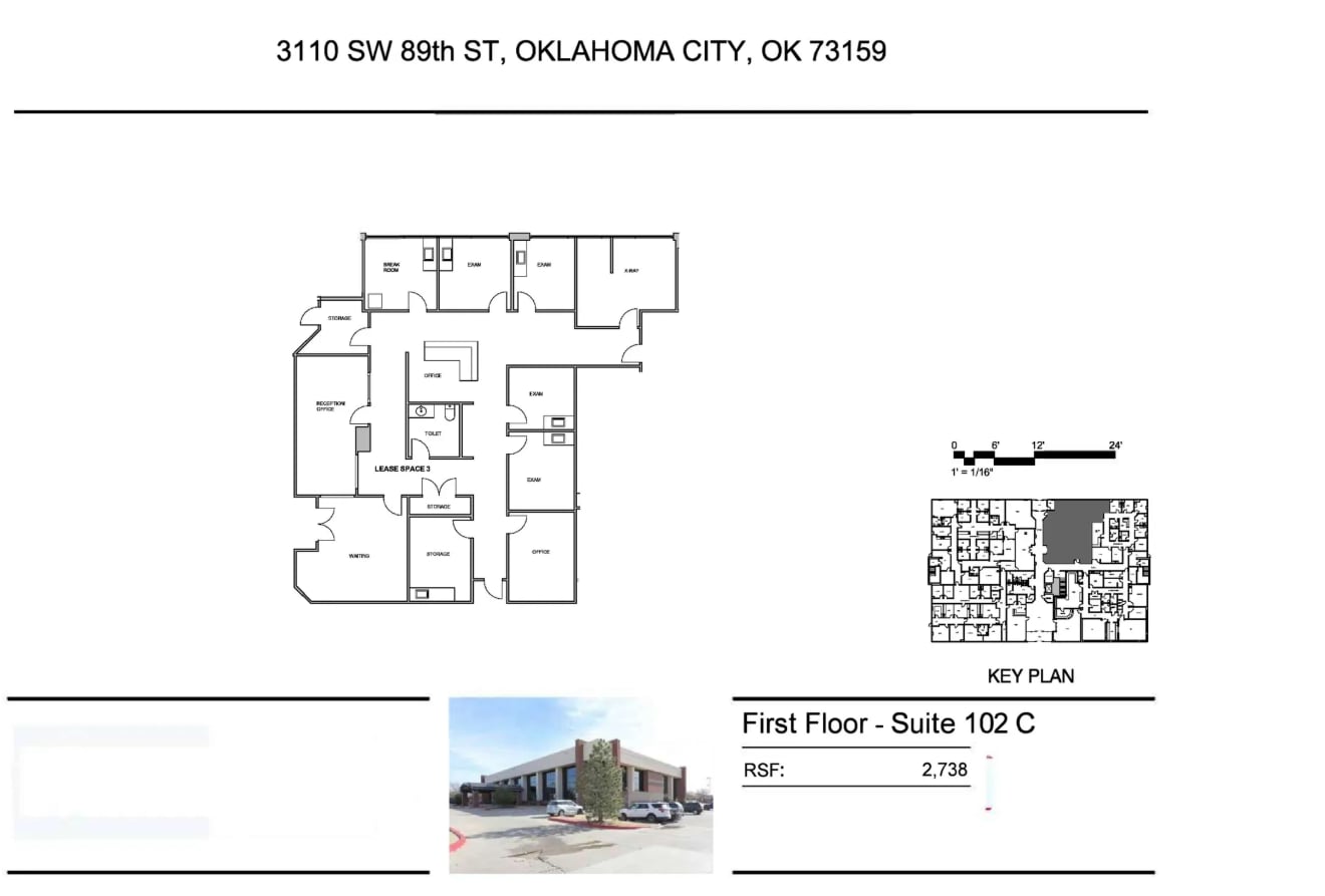 3110 SW 89th St, Oklahoma City, OK à louer Plan d’étage– Image 1 sur 1