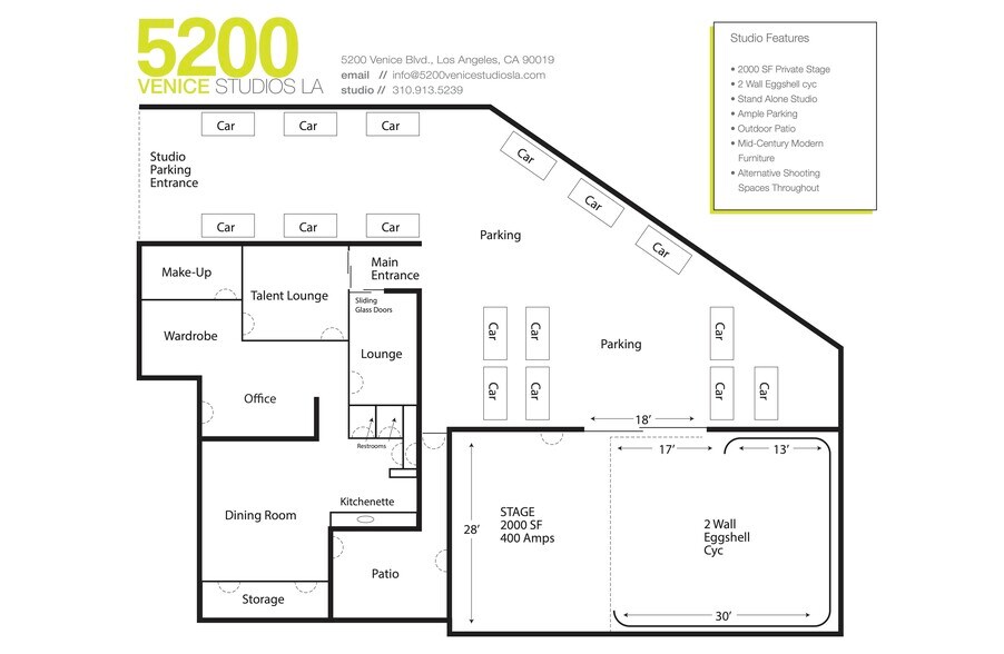 5200 Venice Blvd, Los Angeles, CA à louer - Plan de site – Image 2 sur 30
