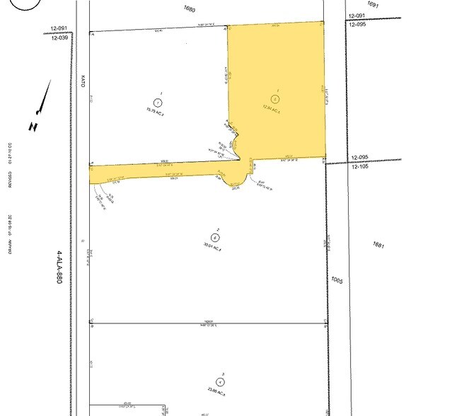 47422 Kato Rd, Fremont, CA à louer - Plan cadastral – Image 3 sur 4