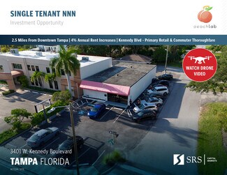 Plus de détails pour 3401 W Kennedy Blvd, Tampa, FL - Local commercial à vendre