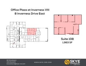8 Inverness Dr E, Englewood, CO à louer Plan d’étage– Image 1 sur 1