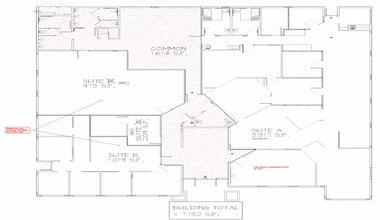 1736 S Central St, Visalia, CA à louer Plan d’étage– Image 1 sur 6