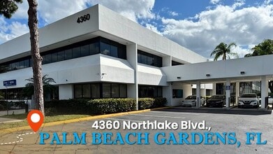 4360 Northlake Blvd, Palm Beach Gardens, FL à louer - Vidéo sur l’annonce professionnelle 