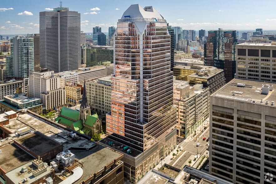 600 Boul De Maisonneuve O, Montréal, QC à louer - Photo de l’immeuble – Image 3 sur 8