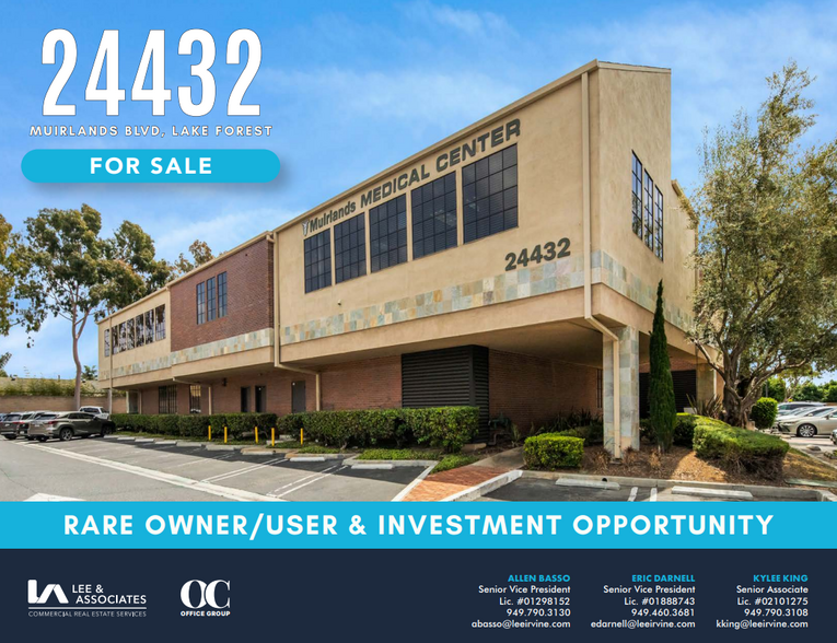 24432 Muirlands Blvd, Lake Forest, CA à vendre - Photo de l’immeuble – Image 1 sur 7