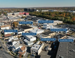 83 Burlews Ct, Hackensack, NJ - Vue aérienne  vue de carte