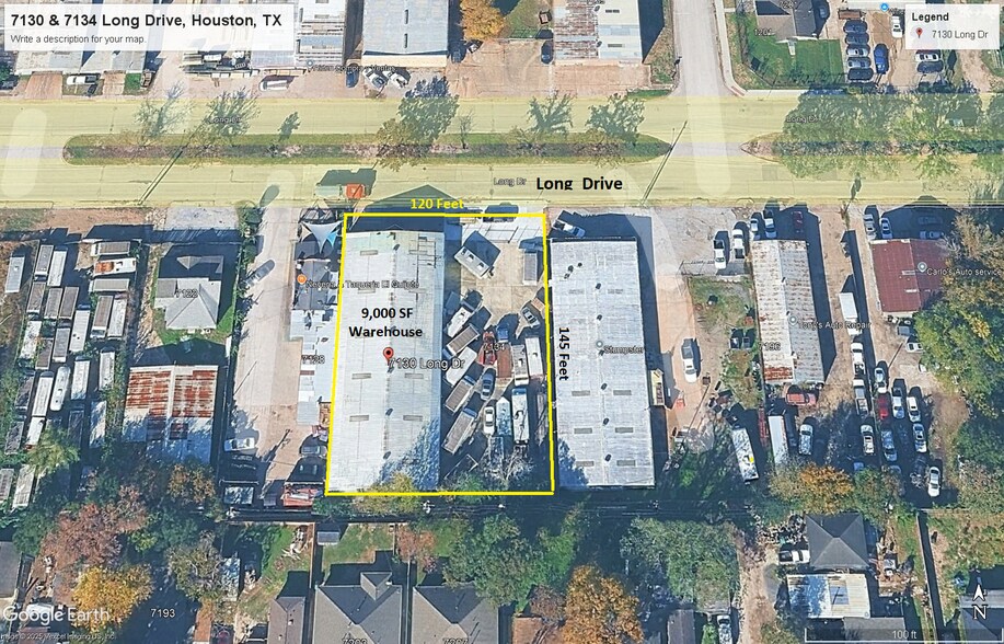 7130 Long Dr, Houston, TX à vendre - Photo de l’immeuble – Image 2 sur 5