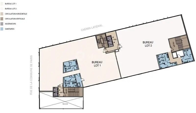 Bureau dans Romainville à vendre - Photo de l’immeuble – Image 2 sur 5