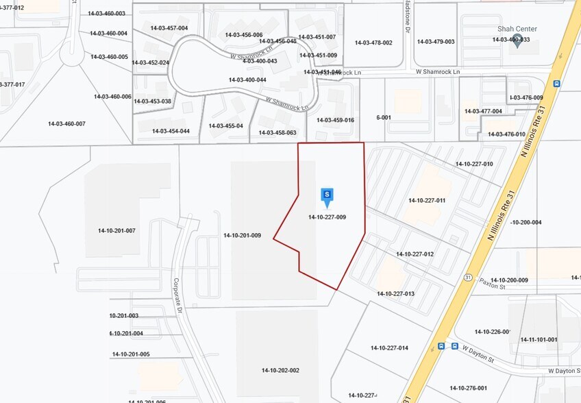 1380 Corporate Dr, McHenry, IL à vendre - Plan cadastral – Image 3 sur 3
