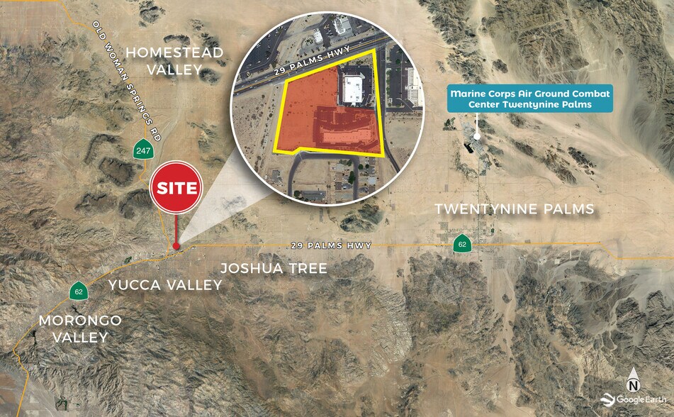 57677 29 Palms Highway, Yucca Valley, CA à vendre - Photo de l’immeuble – Image 1 sur 1