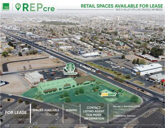 Plus de détails pour 1600 S Valley Dr, Las Cruces, NM - Local commercial à louer