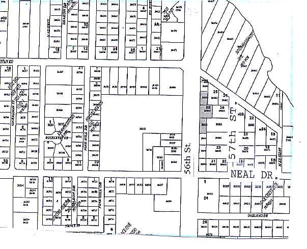 7817 N 56th St, Tampa, FL à louer - Plan cadastral – Image 2 sur 3
