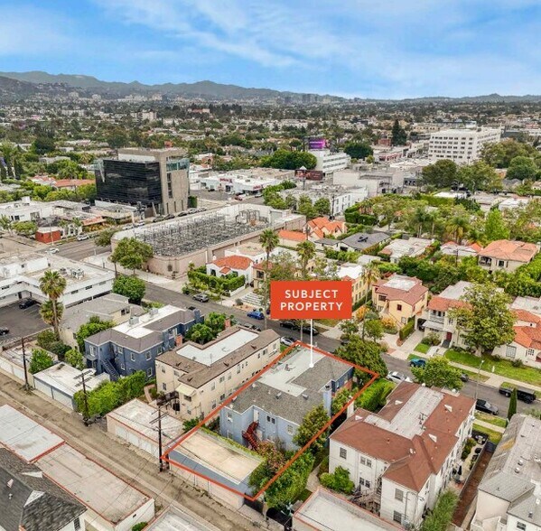 123 N Harper Ave, Los Angeles, CA à vendre - Aérien – Image 2 sur 12