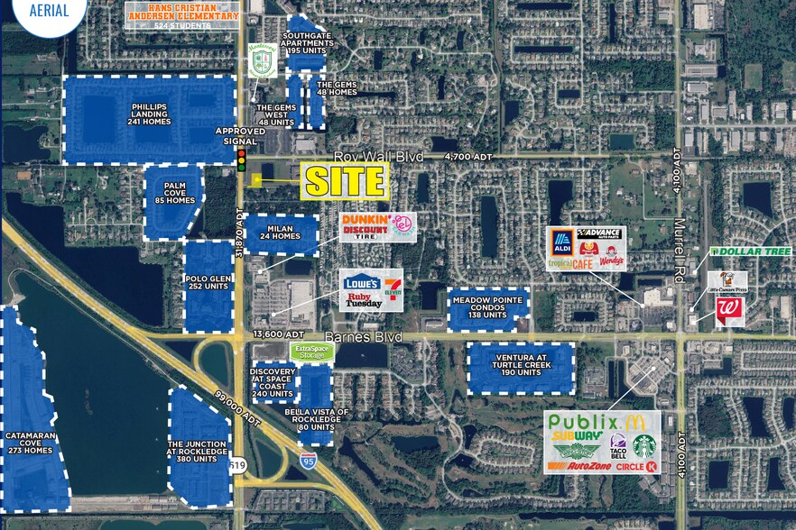 Fiske Blvd, Rockledge, FL à louer - Photo de l’immeuble – Image 1 sur 3
