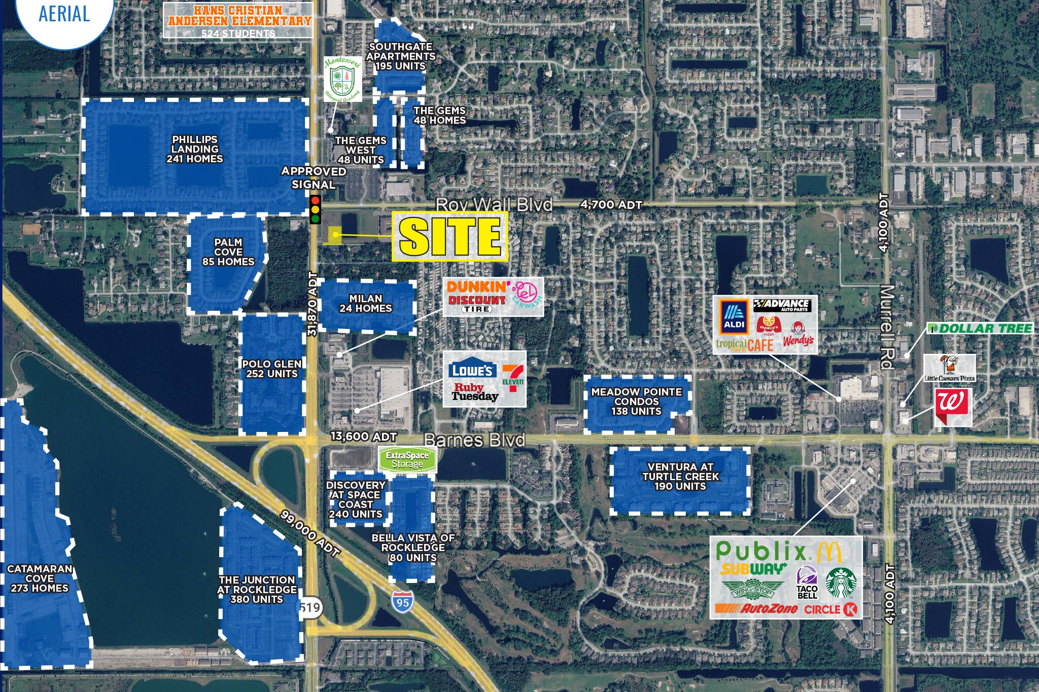 Fiske Blvd, Rockledge, FL à louer Photo de l’immeuble– Image 1 sur 4