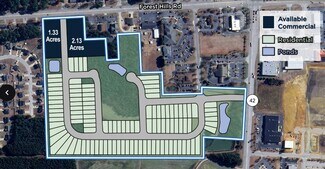 Plus de détails pour 1803 Forest Hills Rd, Wilson, NC - Terrain à vendre
