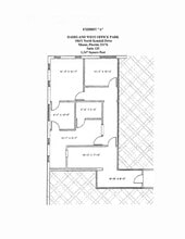 10631 N Kendall Dr, Miami, FL à louer Plan d’étage– Image 1 sur 13