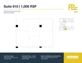 1718-1720 NW Peachtree St, Atlanta, GA à louer Plan de site– Image 1 sur 1
