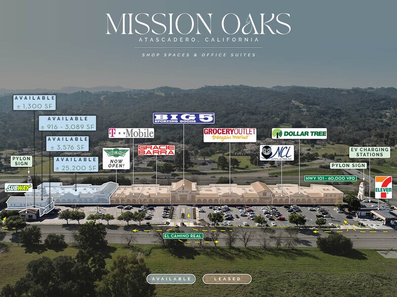 2040-2240 El Camino Real, Atascadero, CA à louer - Photo de l’immeuble – Image 3 sur 7