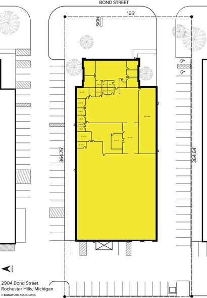 2904 Bond St, Rochester Hills, MI à louer - Plan de site – Image 2 sur 2