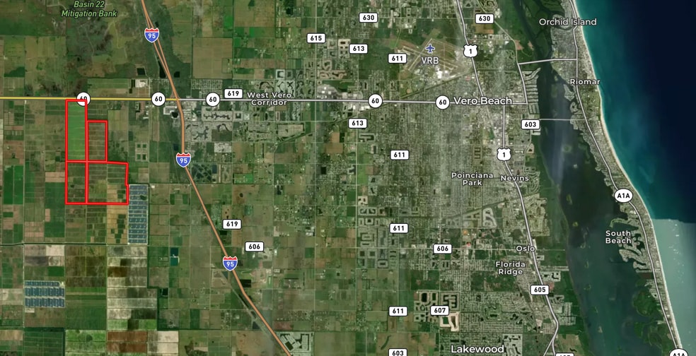 HWY 60 and West of I-95, Vero Beach, FL à vendre - Photo de l’immeuble – Image 3 sur 3
