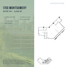 1700 Montgomery St, San Francisco, CA à louer Photo intérieure– Image 1 sur 1