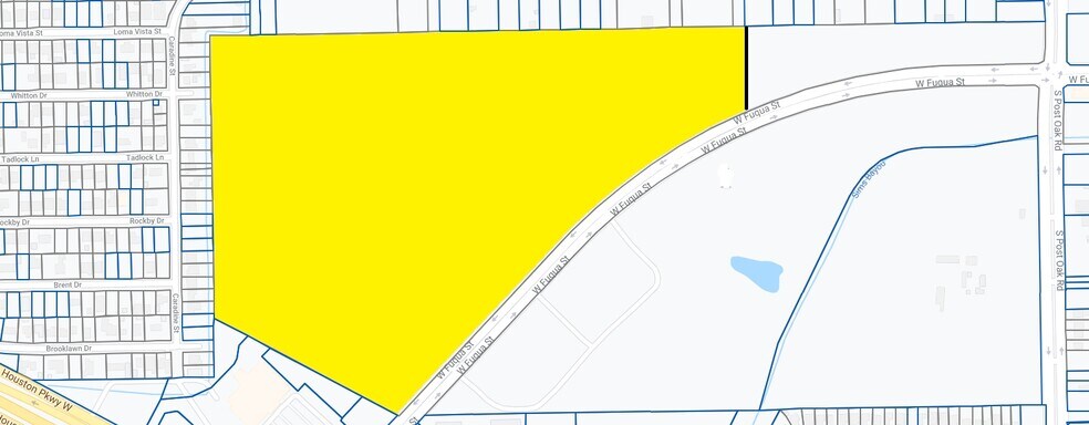 5860 W Fuqua St, Houston, TX à louer - Plan cadastral – Image 2 sur 5